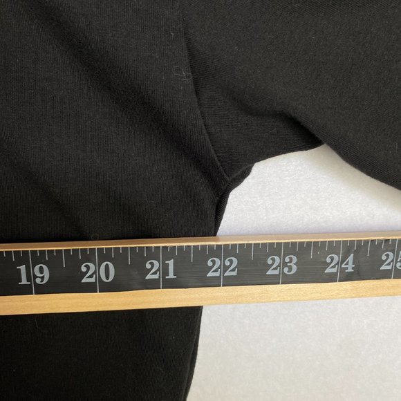 ROMWE T-Shirt Graphic Print Neon Baseball Skeleton Player Crew Neck Black XL - Picture 5 of 7